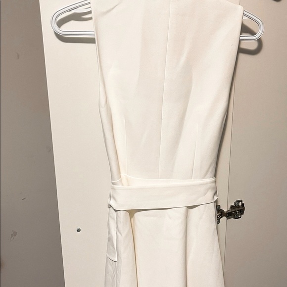 Ted Baker Laraaa Tiered Mini Dress, White - Picture 3 of 4